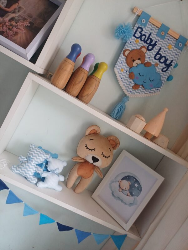 Banderín decorativo "Baby boy" - Imagen 2