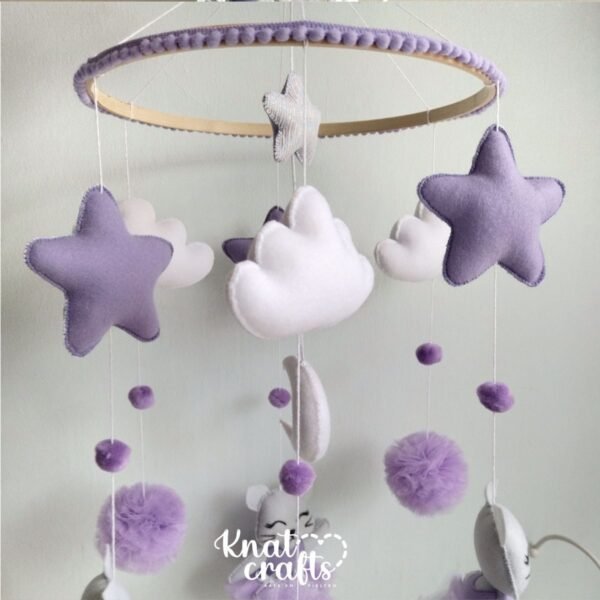 Móvil de cuna "Bailarinas en el cielo" - Imagen 8