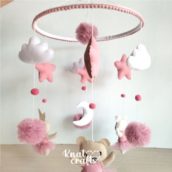 Móvil de cuna "Bailarinas en el cielo" - Imagen 7