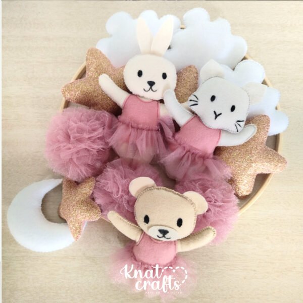 Móvil de cuna "Bailarinas en el cielo" - Imagen 6