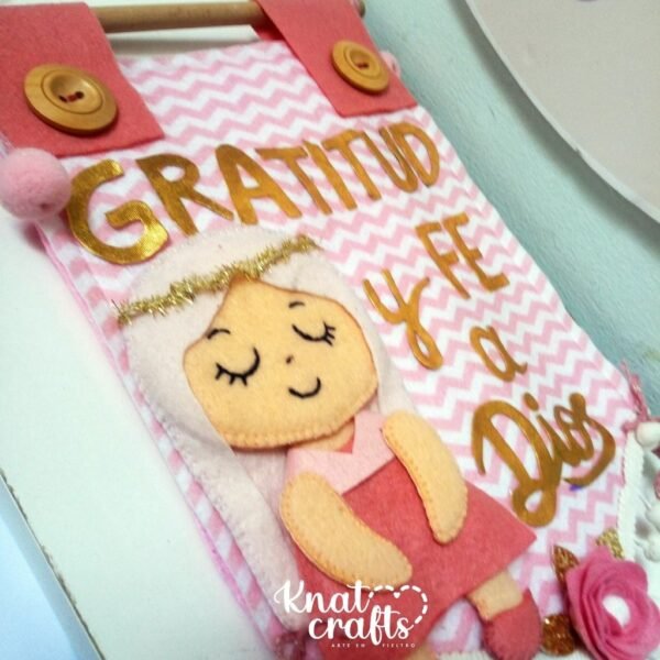 Banderín "Gratitud y fe" - Imagen 2