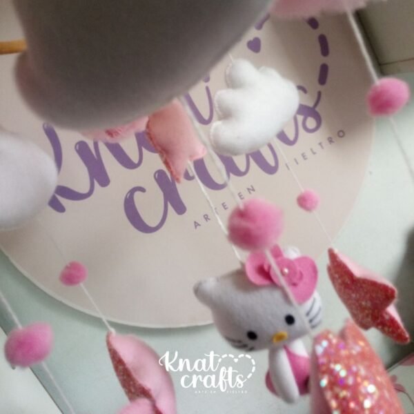 Móvil de cuna "Hello Kitty" - Imagen 4