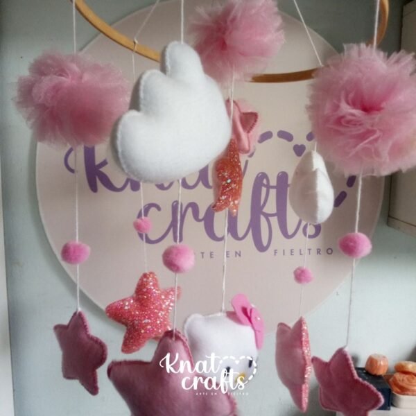 Móvil de cuna "Hello Kitty" - Imagen 3